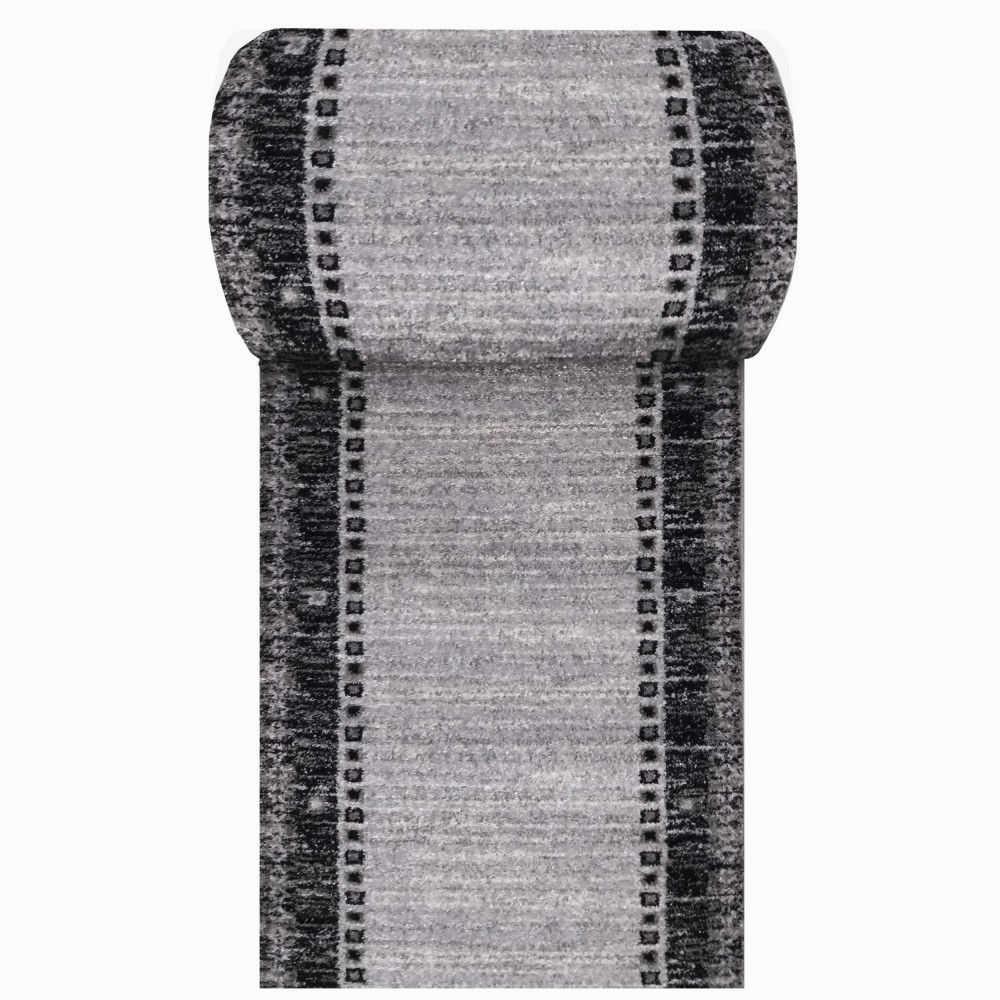 Chodnik dywanowy Fantazja 05 - szary - szerokość od 60 cm do 120 cm