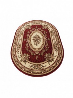 Dywan owalny Exclusive 04 bordowy