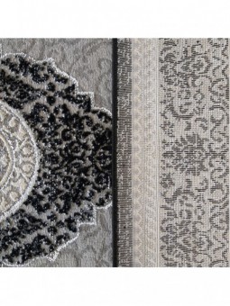 Dywan Ekskluzywny Angora 01 - Szaro - Czarny