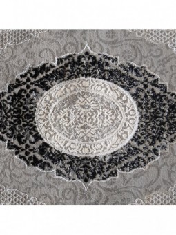 Dywan Ekskluzywny Angora 01 - Szaro - Czarny