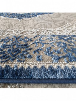 Dywan Ekskluzywny Angora 02 - Szaro - Niebieski
