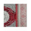 Dywan Ekskluzywny Angora 01 - Szaro-Czerwony