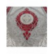 Dywan Ekskluzywny Angora 01 - Szaro-Czerwony