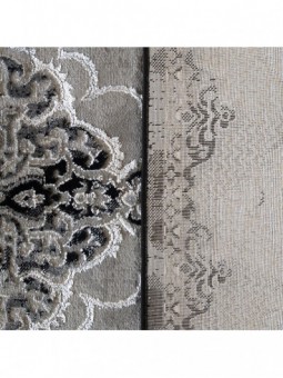 Dywan Ekskluzywny Angora 02 - Szaro - Czarny