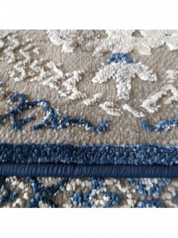 Dywan Ekskluzywny Angora 02 - Szaro - Niebieski
