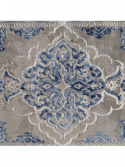 Dywan Ekskluzywny Angora 02 - Szaro - Niebieski