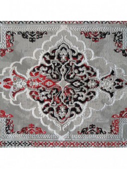 Dywan Ekskluzywny Angora 02 - Szaro-Czerwony