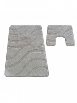 Komplet łazienkowy Montana z wycięciem Symphony Sand Grey