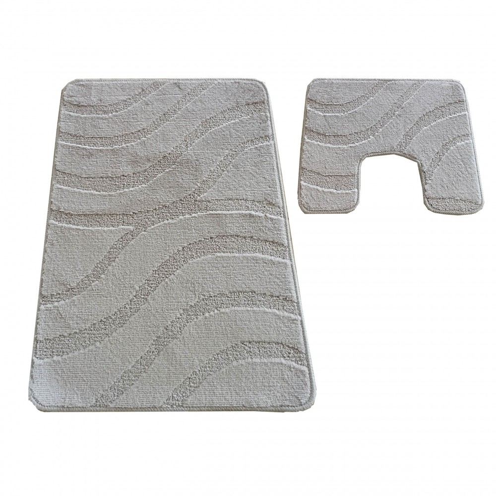 Komplet łazienkowy Montana z wycięciem Symphony Sand Grey