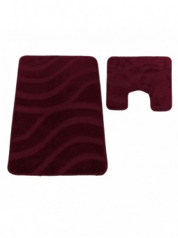 Komplet łazienkowy Montana z wycięciem Symphony Aubergine