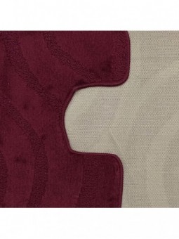 Komplet łazienkowy Montana z wycięciem Symphony Aubergine