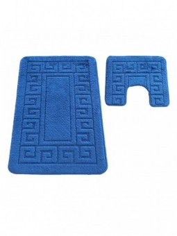 Komplet łazienkowy Montana z wycięciem Ethnic Dark Blue