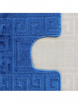 Komplet łazienkowy Montana z wycięciem Ethnic Dark Blue