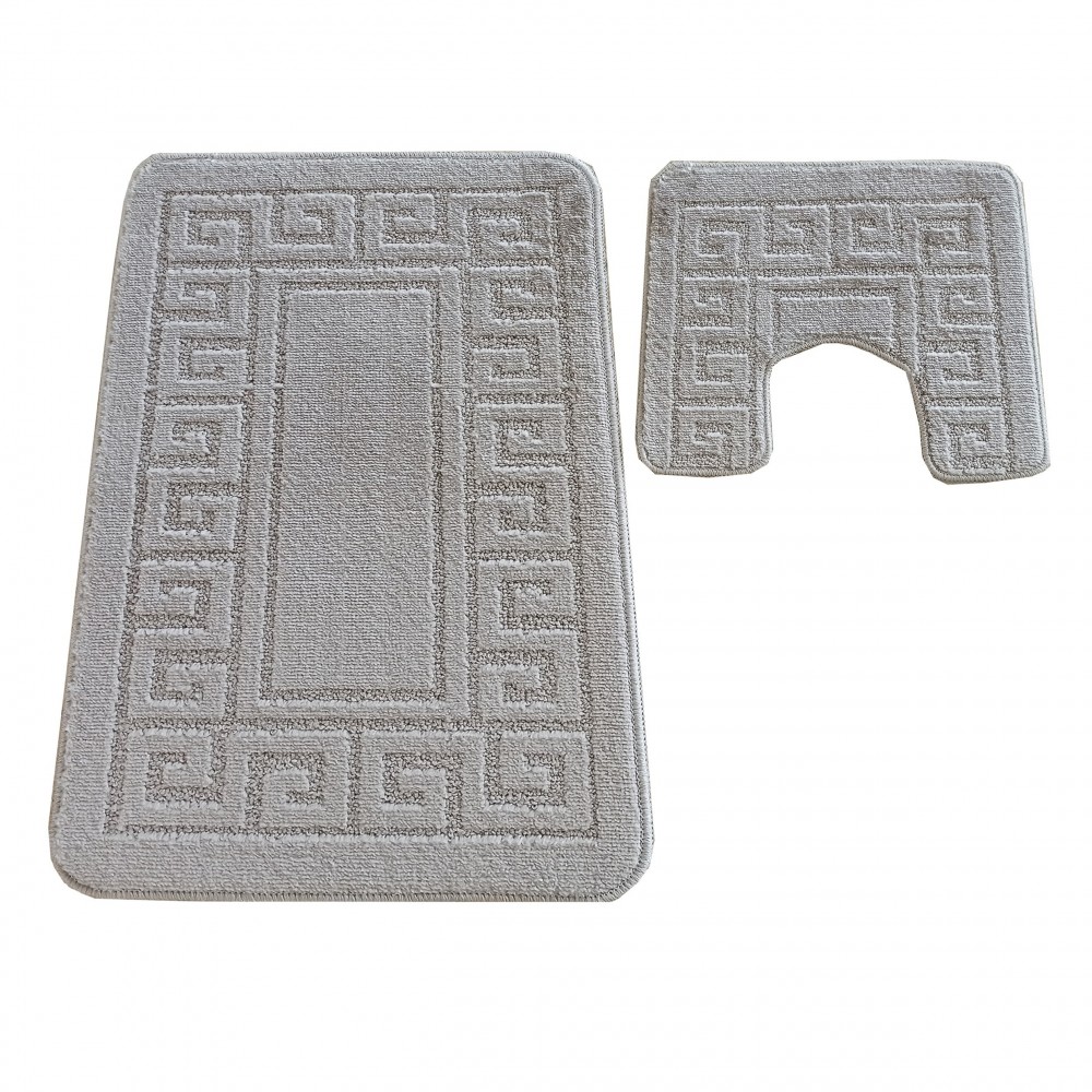 Komplet łazienkowy Montana z wycięciem Ethnic Sand Grey