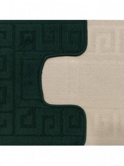 Komplet łazienkowy Montana z wycięciem Ethnic Hunter Green
