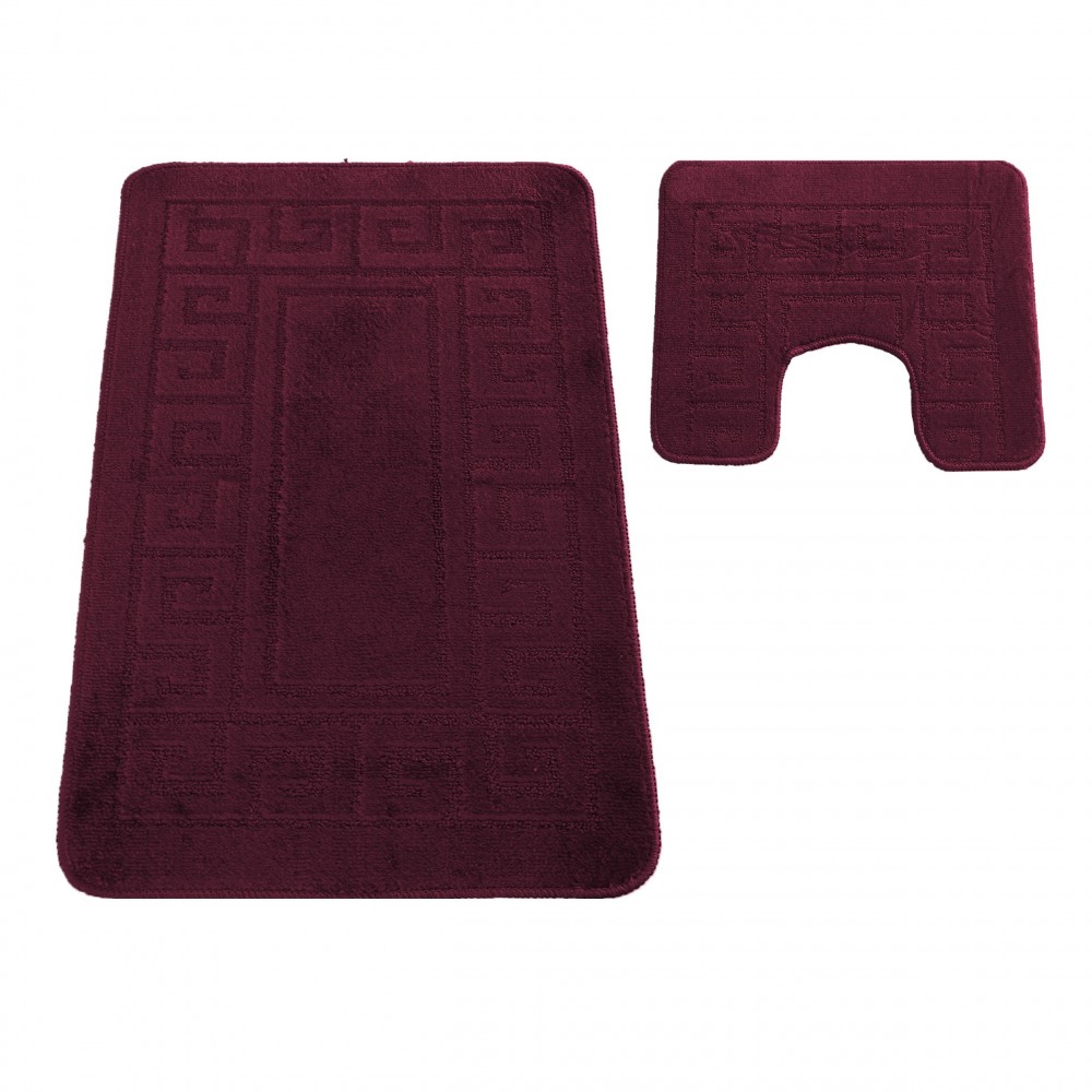 Komplet łazienkowy Montana z wycięciem Ethnic Aubergine