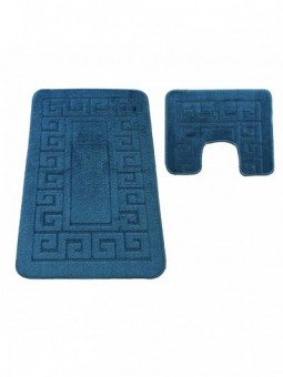 Komplet łazienkowy Montana z wycięciem Ethnic Ink Blue