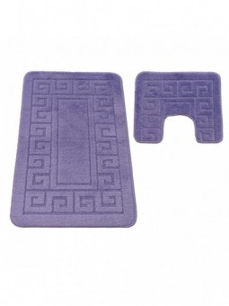 Komplet łazienkowy Montana z wycięciem Ethnic Dark Lilac