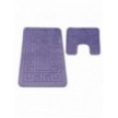 Komplet łazienkowy Montana z wycięciem Ethnic Dark Lilac