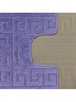 Komplet łazienkowy Montana z wycięciem Ethnic Dark Lilac