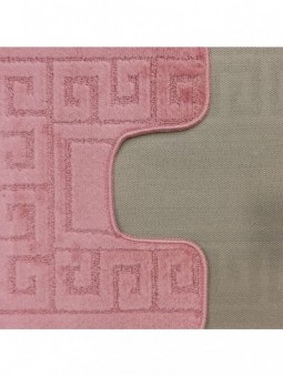 Komplet łazienkowy Montana z wycięciem Ethnic Dark Rose