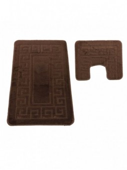 Komplet łazienkowy Montana z wycięciem Ethnic Chocolatte