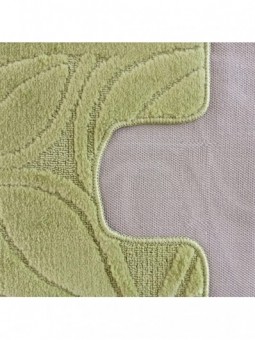 Komplet łazienkowy Montana z wycięciem Flora Green