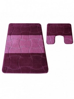 Komplet łazienkowy Montana z wycięciem Sariyer XL Aubergine