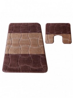 Komplet łazienkowy Montana z wycięciem Sariyer XL Brown