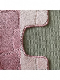 Komplet łazienkowy Montana z wycięciem Sariyer XL Dusty Rose