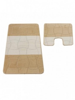 Komplet łazienkowy Montana z wycięciem Sariyer XL Light Beige