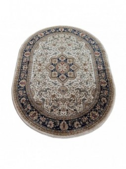 Dywan owalny Exclusive N 03 kremowy