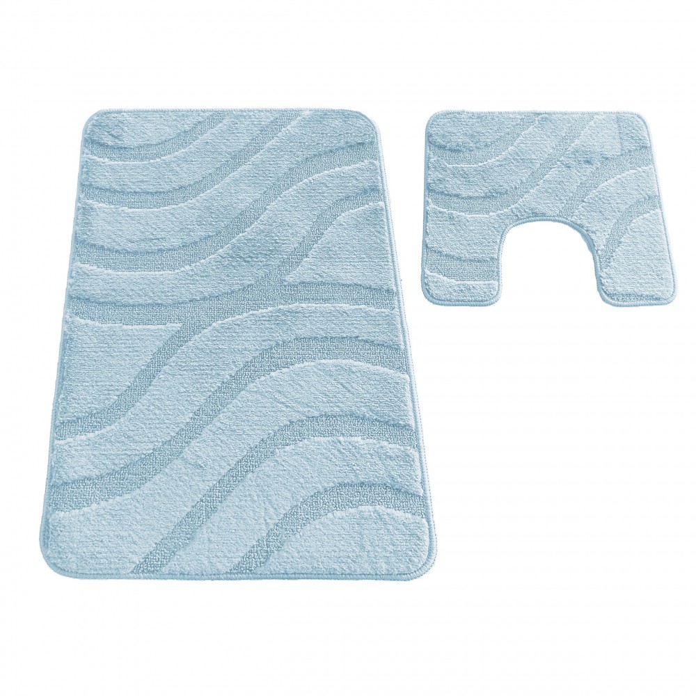 Komplet łazienkowy Montana z wycięciem Symphony Baby Blue