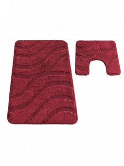 Komplet łazienkowy Montana z wycięciem Symphony Barn Red